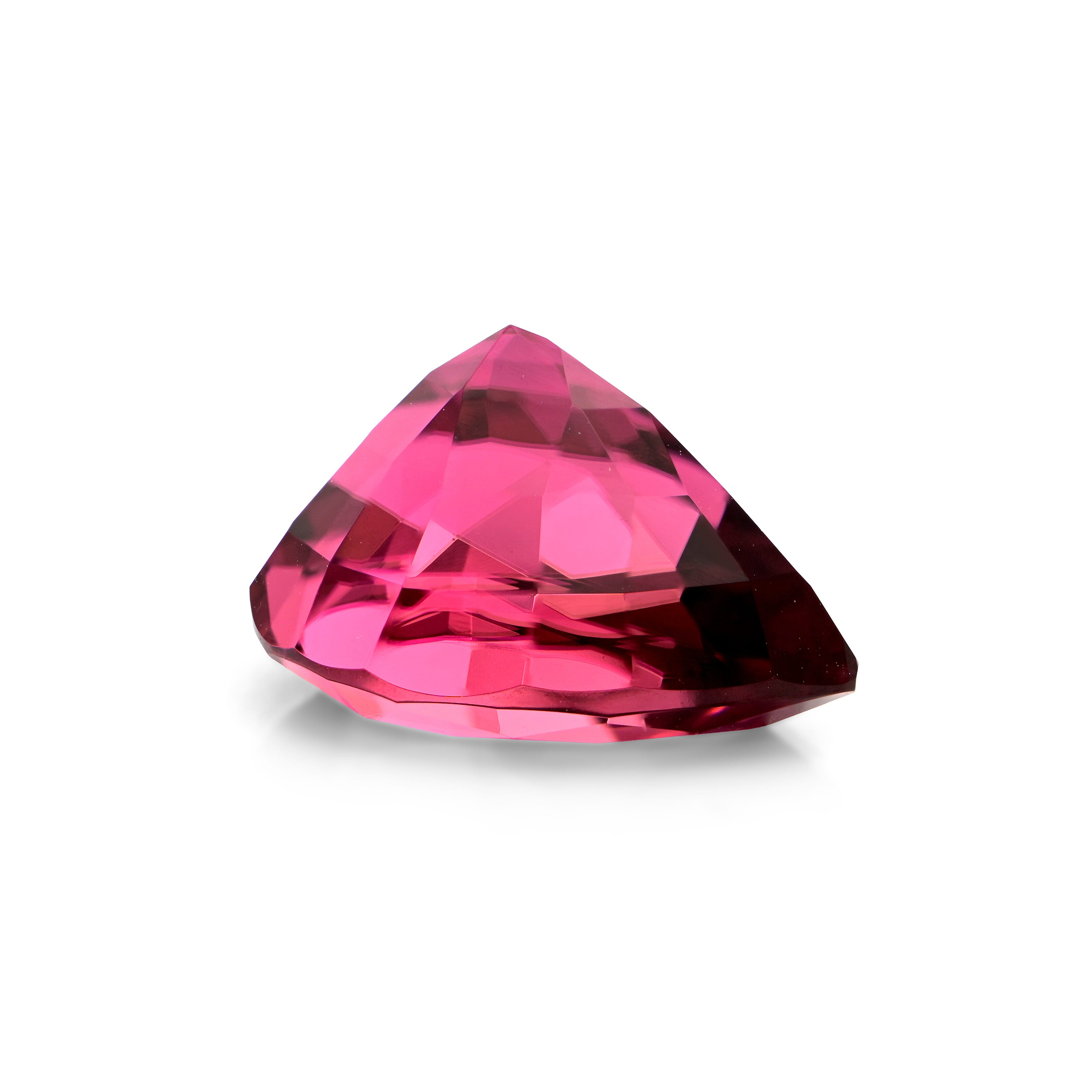AAAA Ouro Fino Rubellite (Pear Free Size) 1.00 ctw
