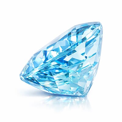 Certified and Appraised AAAA Santa Maria Aquamarine (Pear Free Size) 6.14 ctw