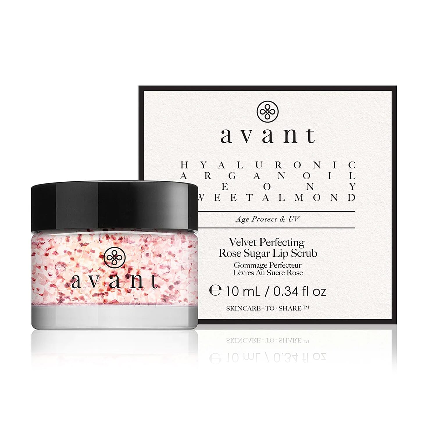 Avant Skincare Discovery Edit - Velvet Perfecting Rose Sugar Lip Scrub 10ml
