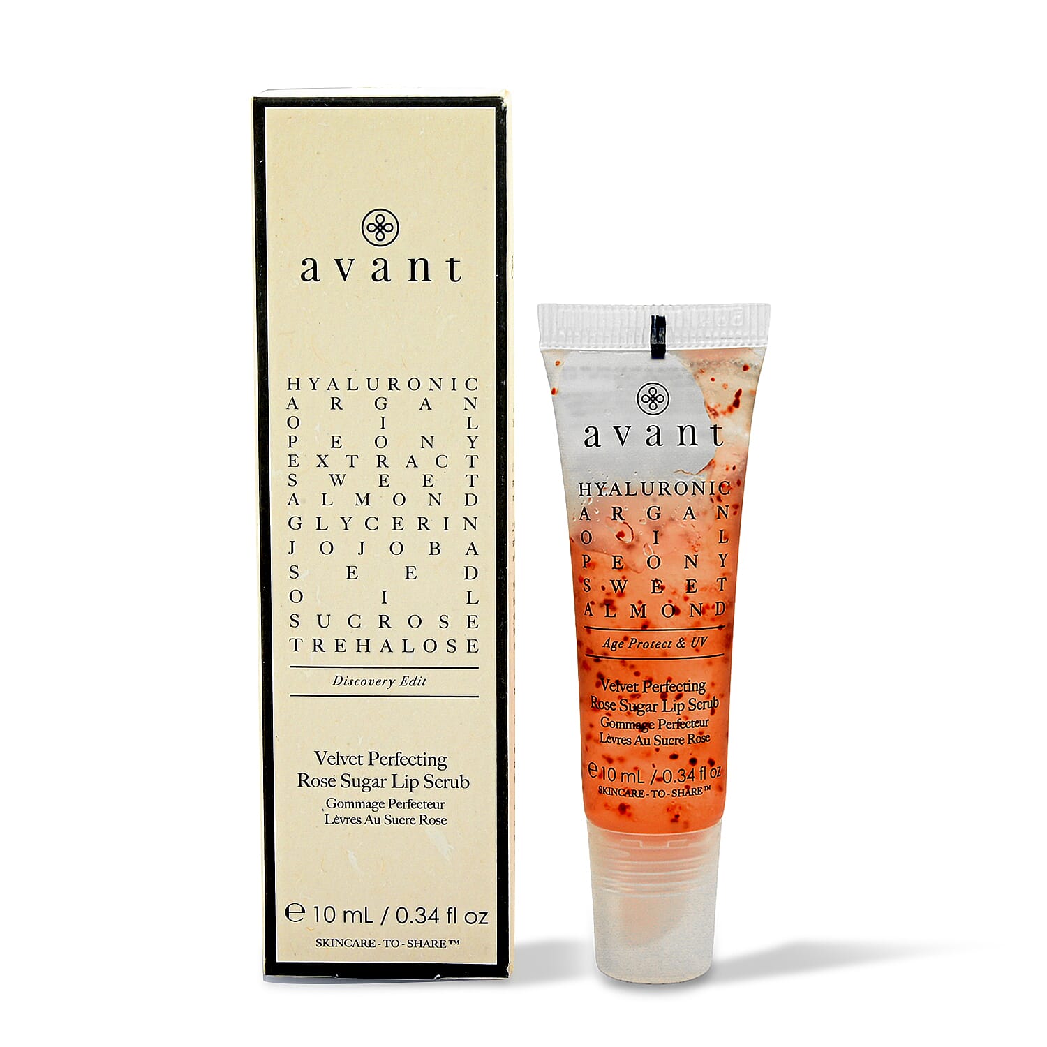 Avant Skincare Discovery Edit - Velvet Perfecting Rose Sugar Lip Scrub 10ml