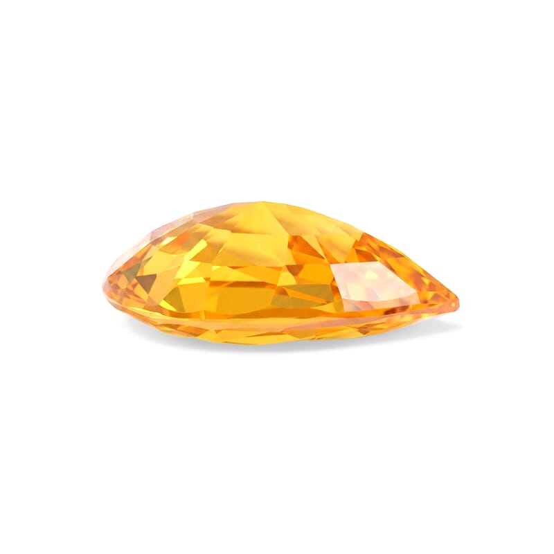 AAAA Canary Sapphire (Pear 8x6mm) 1.20 ctw