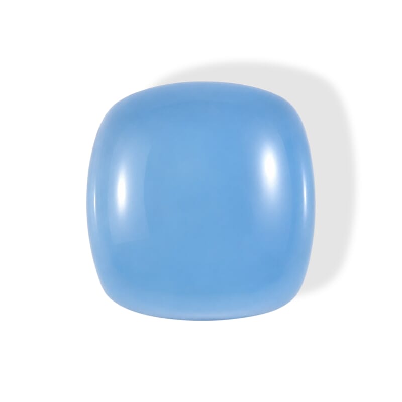 AA Light Blue Color Jade (D) (Cush 7x7 mm) 1.55 ctw