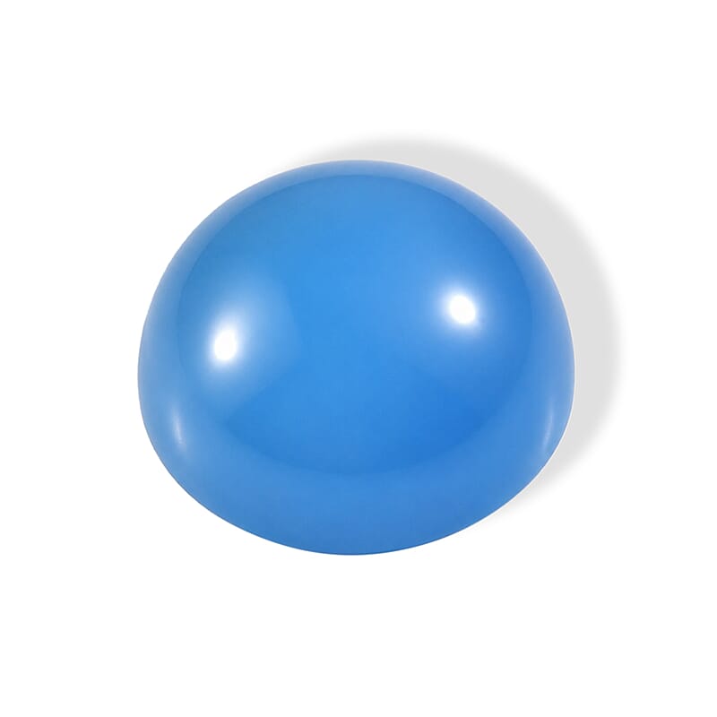 Light Blue Color Jade (Rnd 10 mm) 4.49 ctw