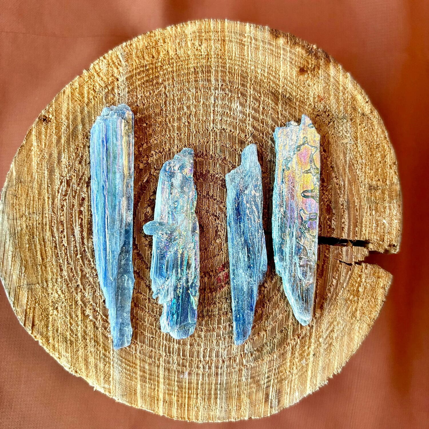 Blades, Blue Kyanite (Aura) 220ctw