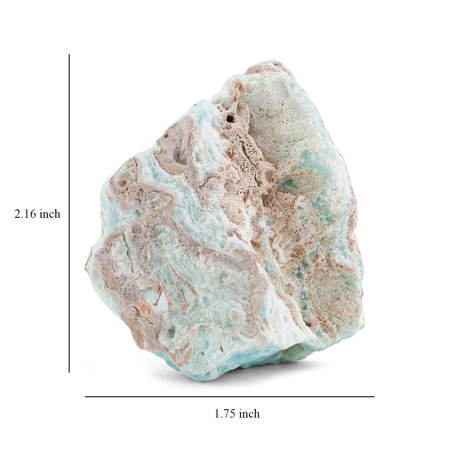 Natural Blue Aragonite 2-3 Approx 410ctw