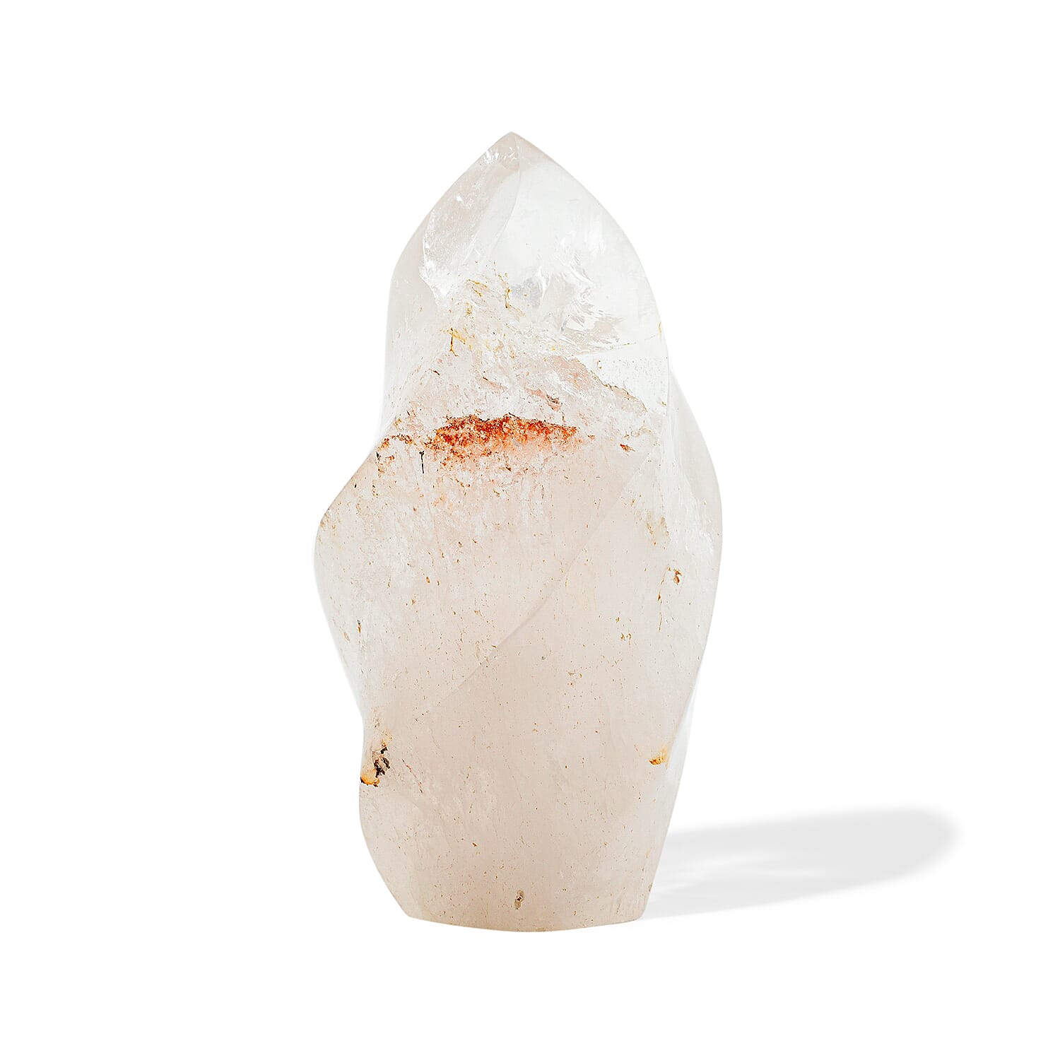 Clear Quartz Flame 6-7 Approx 7180ctw