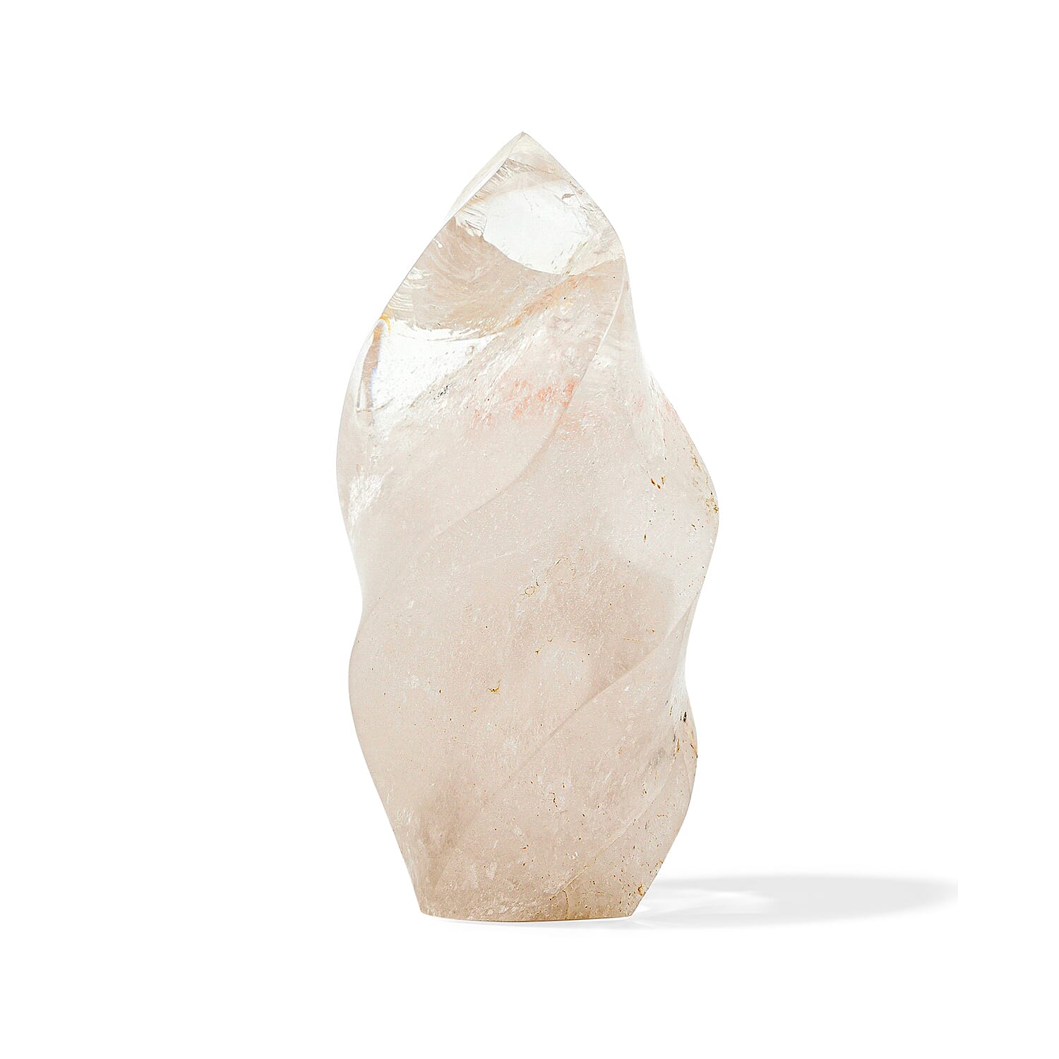 Clear Quartz Flame 6-7 Approx 7180ctw