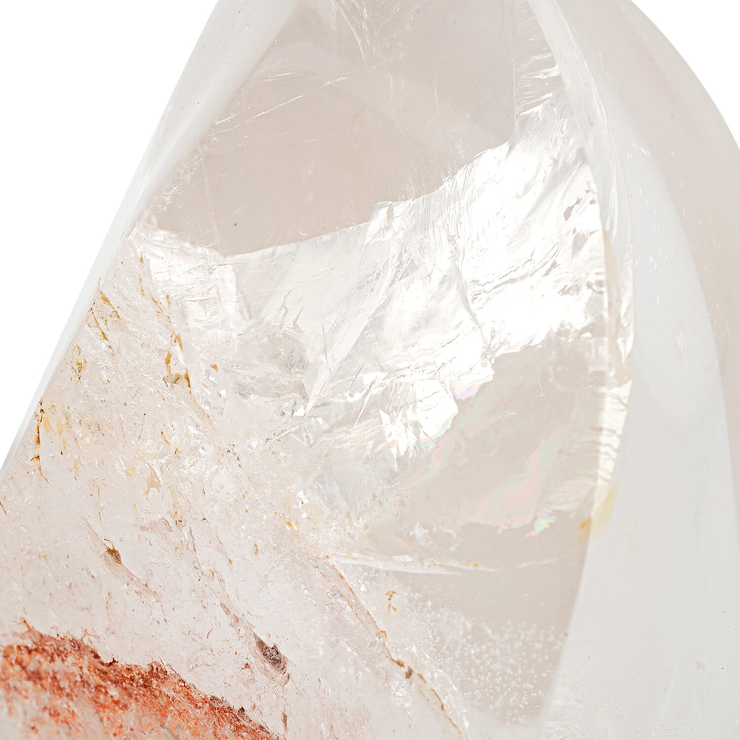 Clear Quartz Flame 6-7 Approx 7180ctw