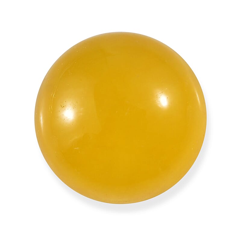 Yellow Jade (Rnd 10 mm) 4.78 ctw