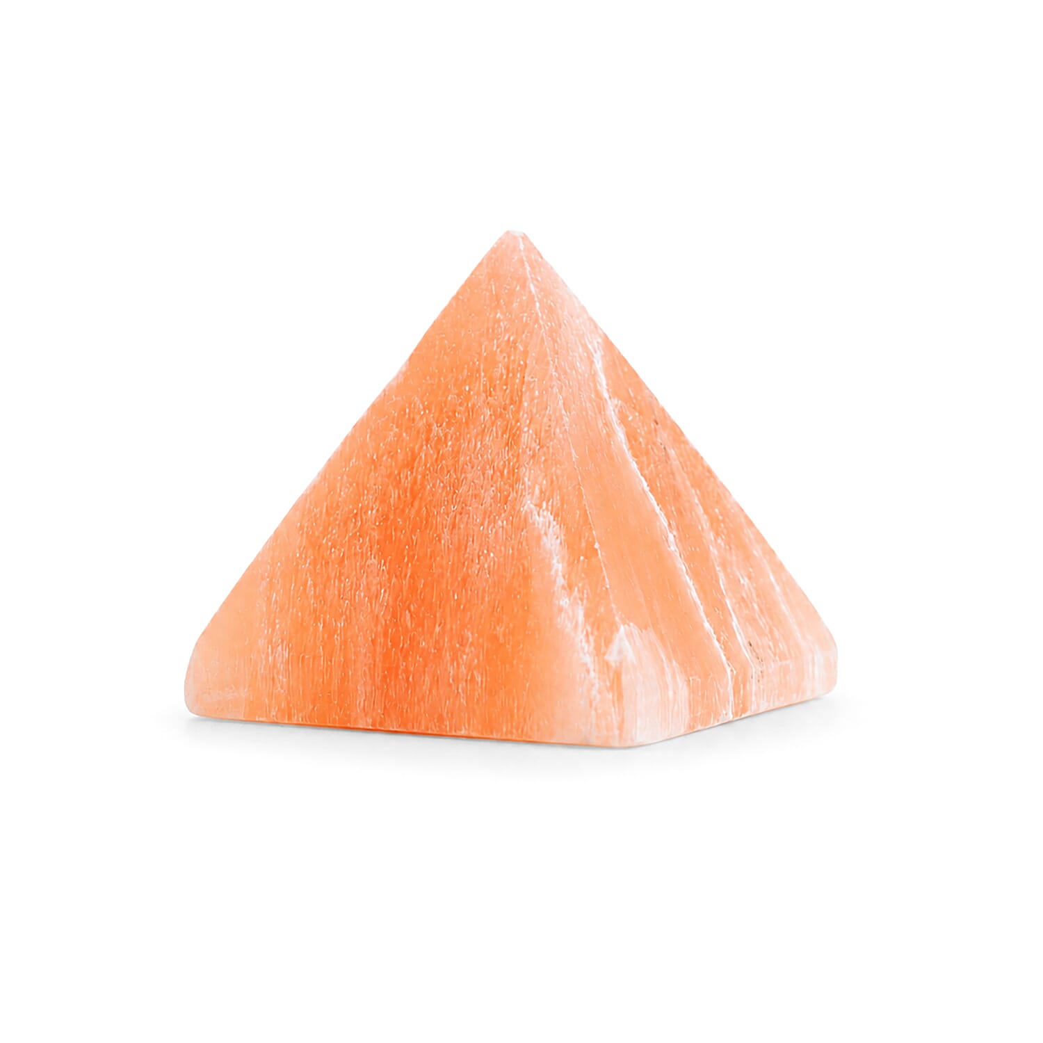 Orange Selenite Pyramid 1.5 Approx 344ctw