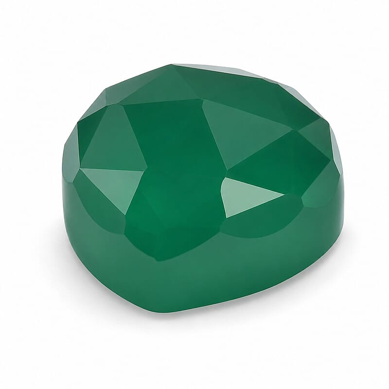 Green Onyx (Hrt 8 mm) 2.01 ctw