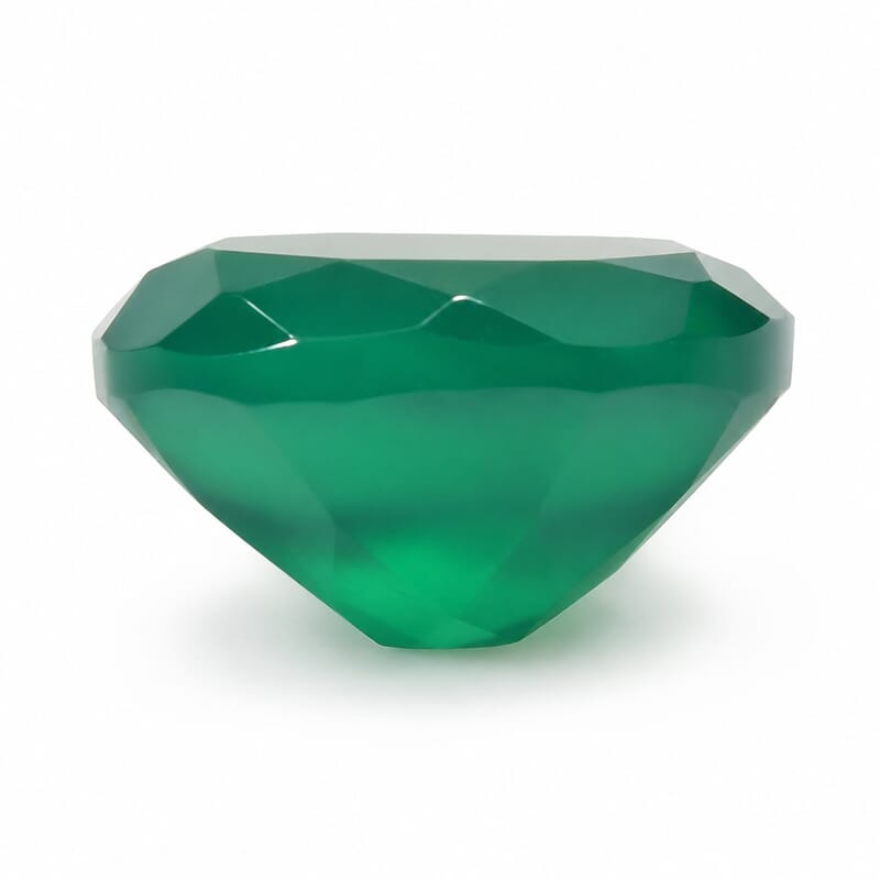 Green Onyx (Ovl 10x8 mm) 2.08 ctw