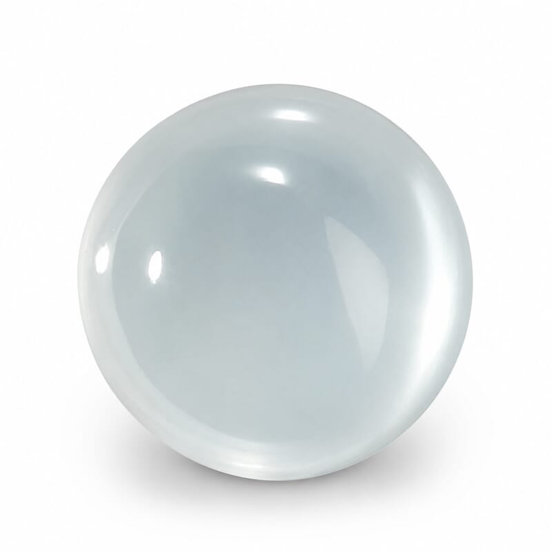 AAA Milky Aquamarine (Rnd 6.25 mm) 0.99 ctw