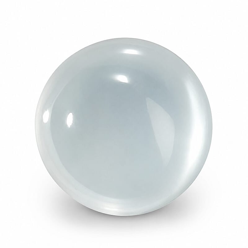 AAA Milky Aquamarine (Rnd 6.25 mm) 0.99 ctw