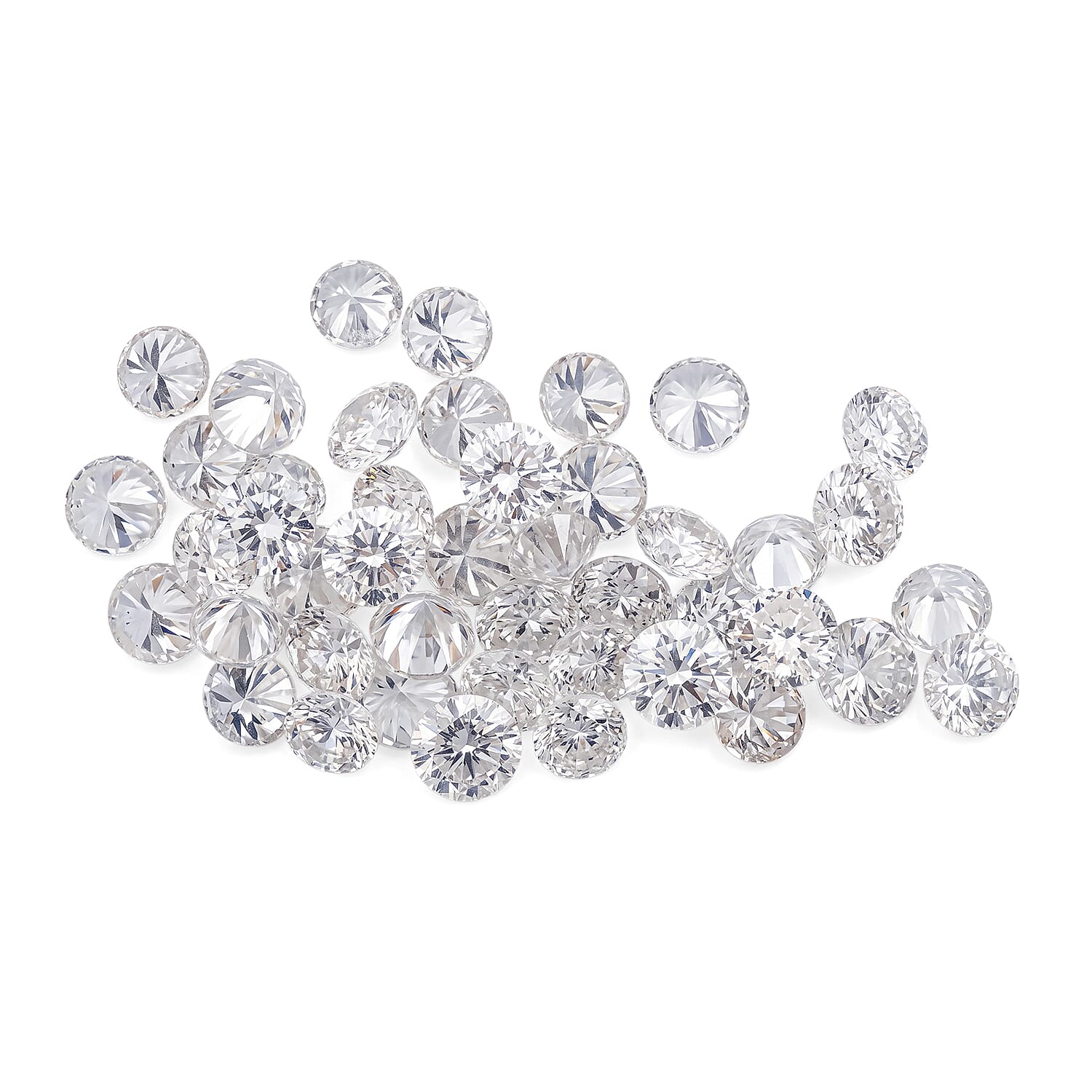 Diamond (G, SI1) (Rnd 3.1-3.4mm) 7.39 ctw