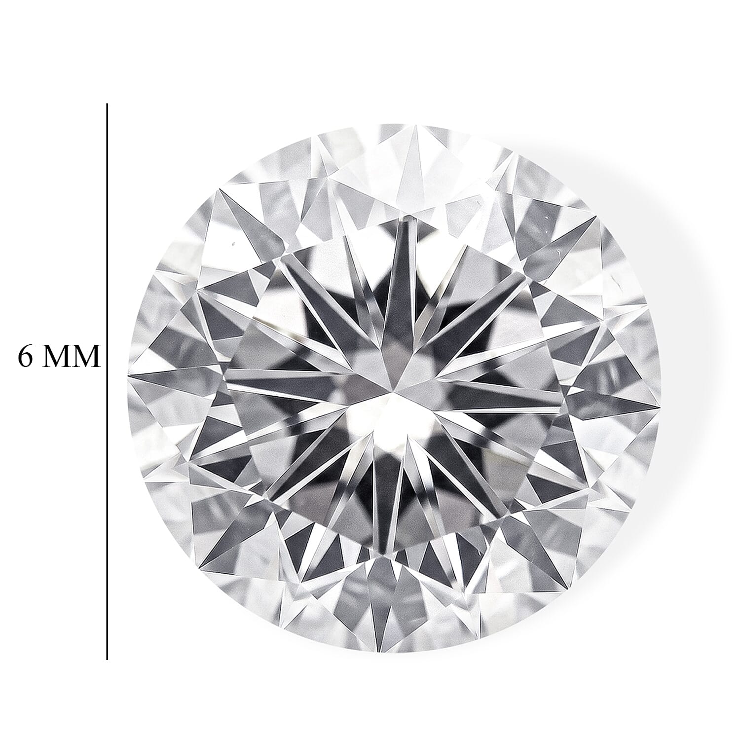 Diamond (I, VS1) (Rnd 6mm) 1.02 ctw