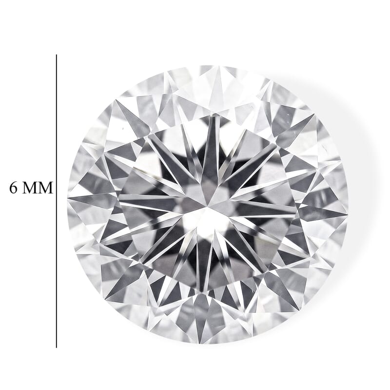 Diamond (I, VS1) (Rnd 6mm) 1.02 ctw