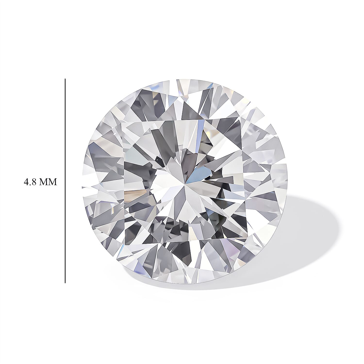 Diamond (I, VS2) (Rnd 4.8mm) 0.40 ctw
