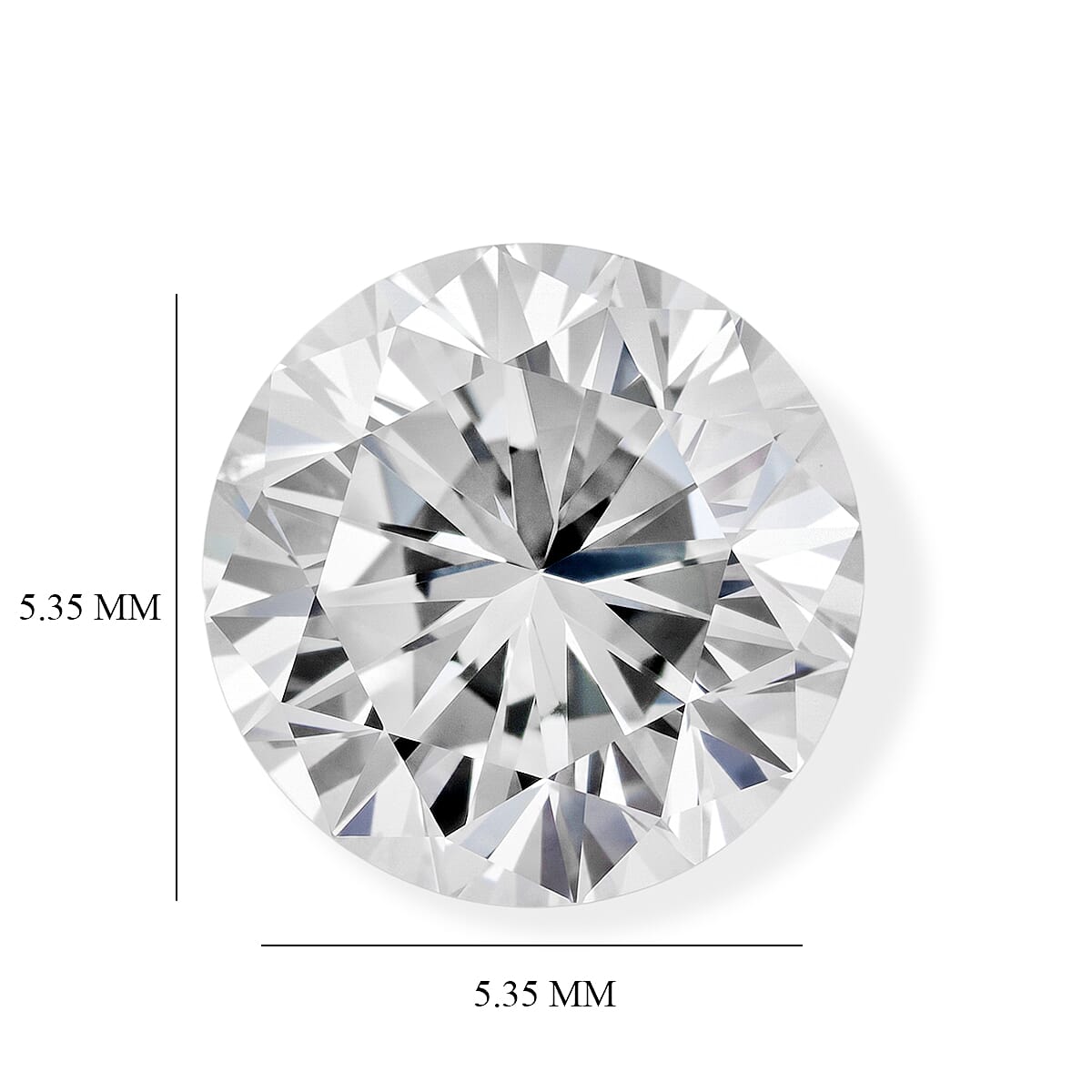 Diamond (H, SI1-SI2) (Rnd 5.35mm) 0.60 ctw