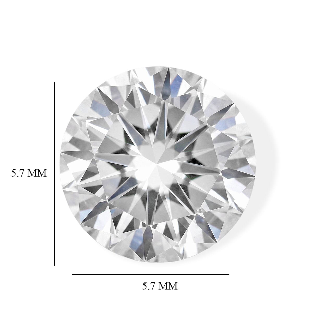 Diamond (J, SI1) (Rnd 5.7mm) 0.60 ctw