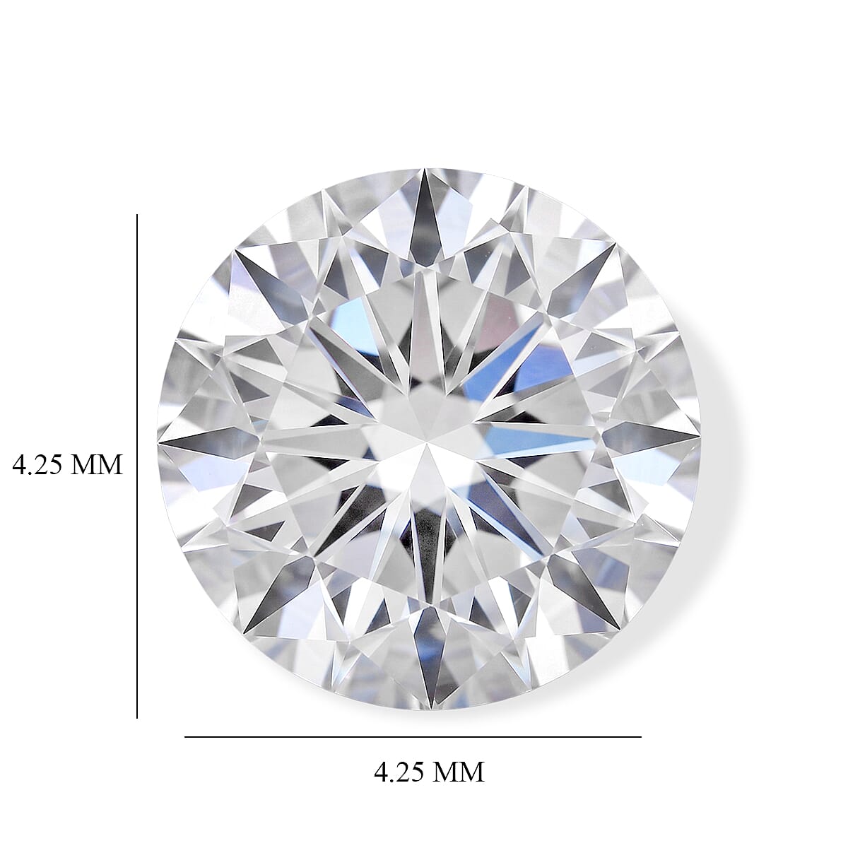 Diamond (D, VVS-2) (Rnd 4.25mm) 0.26 ctw