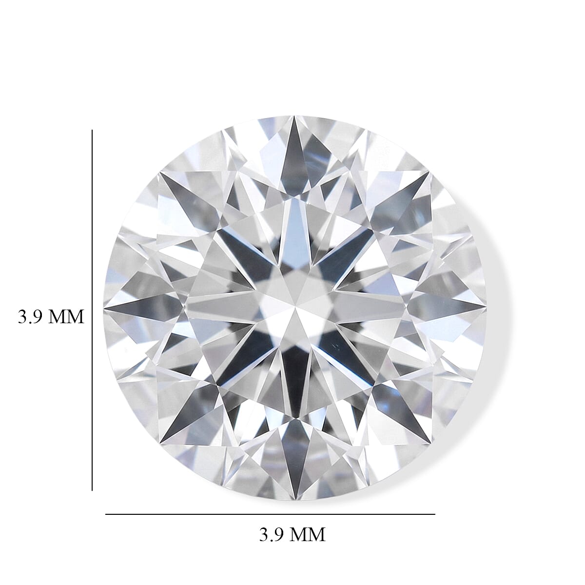 Diamond (H, VS1-VS2) (Rnd 3.9mm) 0.20 ctw