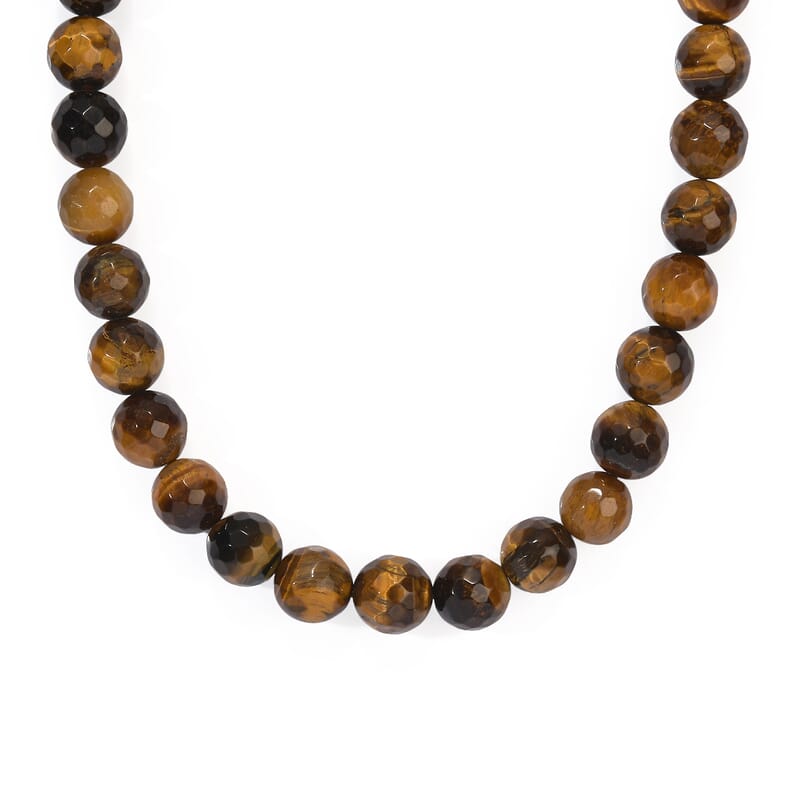 GCS Tigers Eye 275.40 ctw Beaded Necklace 15 Inches