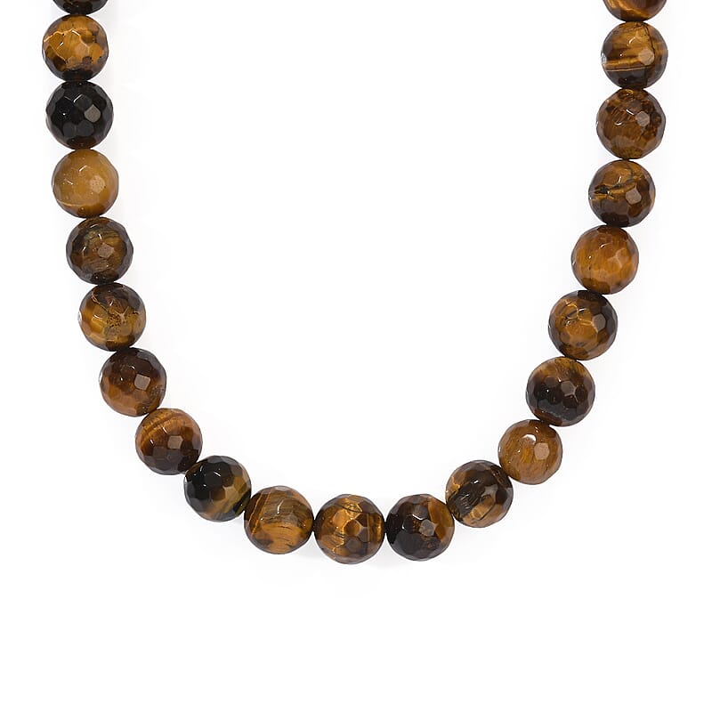 Tigers Eye 275.40 ctw Beaded Necklace 15 Inches