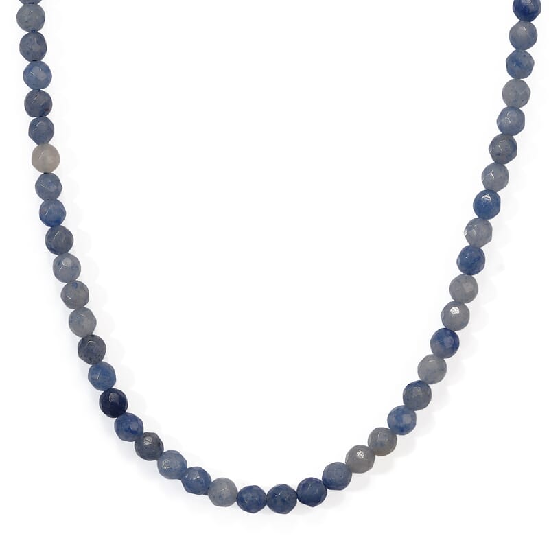 GCS Blue Aventurine 48.25 ctw Beaded Strand 15 Inches