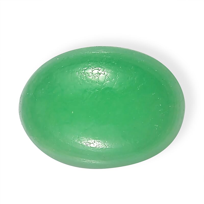 Green Jade (Ovl 7x5 mm) 0.86 ctw