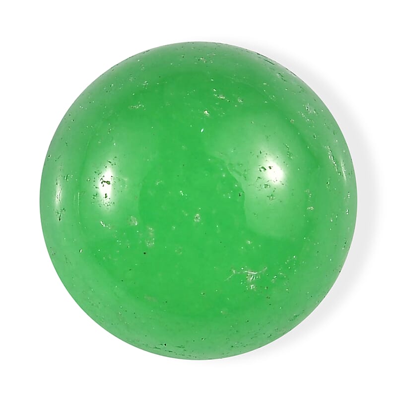 Green Jade (Rnd 6.5 mm) 1.07 ctw