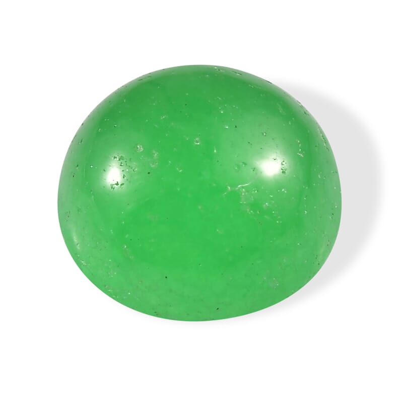 Green Jade (D) (Rnd 6.5 mm) 1.07 ctw
