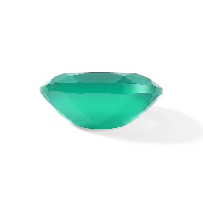 Green Onyx Set of 4 (Ovl 5x3 mm) 0.65 ctw