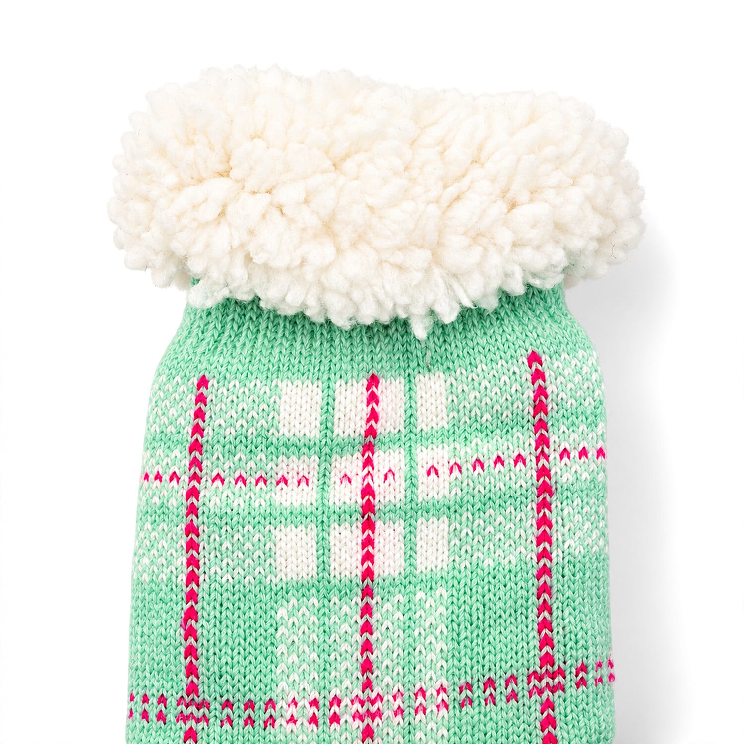 Mossimo Women's Light Green Plaid Cabin Socks