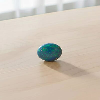 AAAA Australian Black Ridge Opal (Ovl Free Size) 0.70 ctw