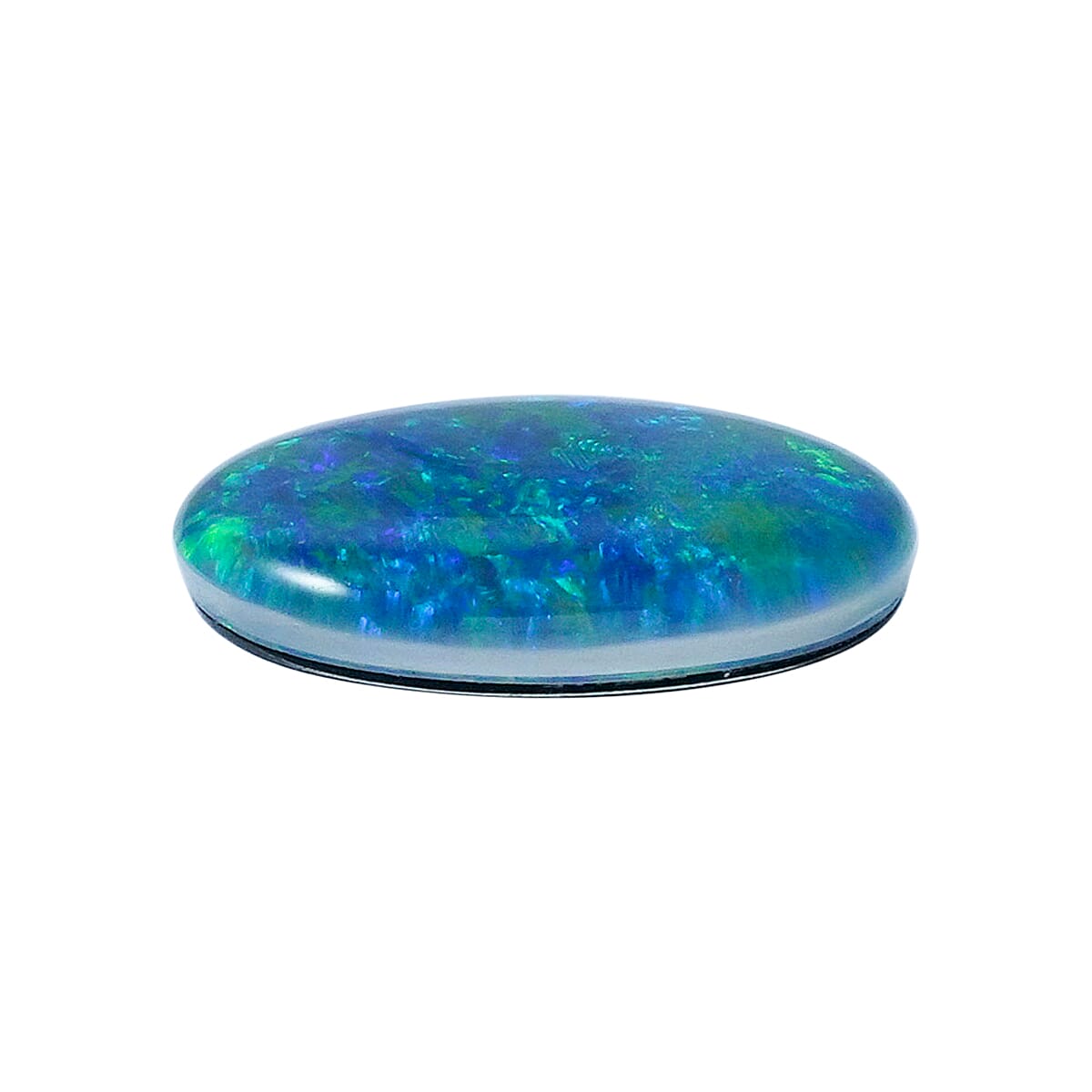 AAAA Australian Black Ridge Opal (Ovl Free Size) 0.70 ctw