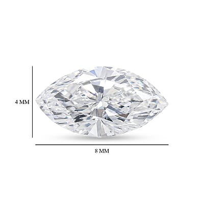 Diamond (D, SI1) (Mrq 8x4mm) 0.56 ctw