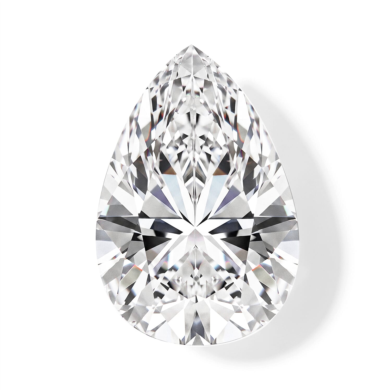 Diamond (D, SI2) (Pear 6x4mm) 0.52 ctw