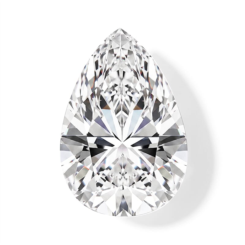 Diamond (D, SI2) (Pear 6x4mm) 0.52 ctw