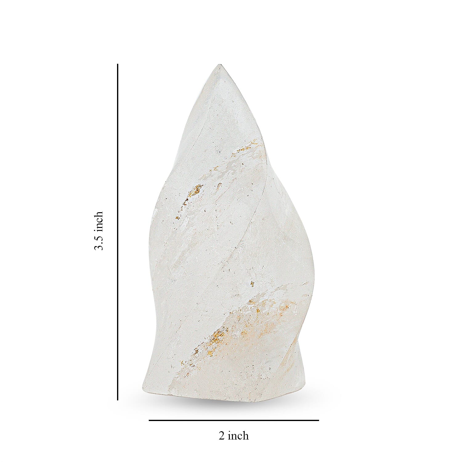 Clear Quartz Flame 3-4 Approx 2230ctw