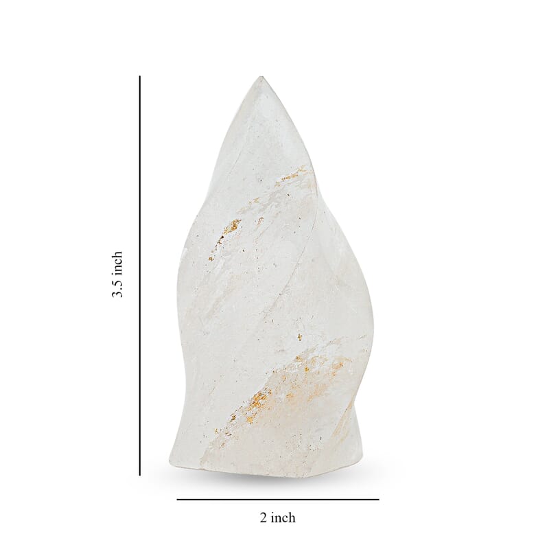 Clear Quartz Flame 3-4 Approx 2230ctw