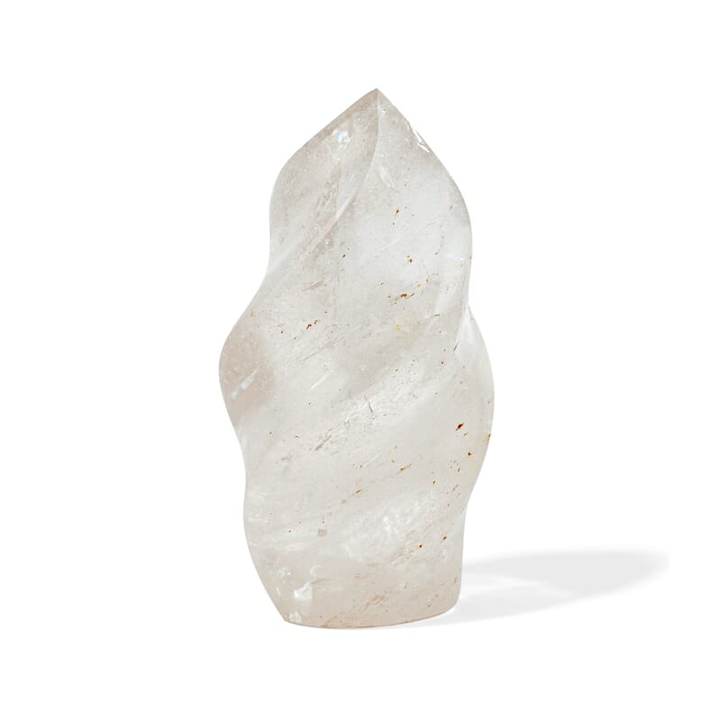 Clear Quartz Flame 4-5 Approx 3380ctw