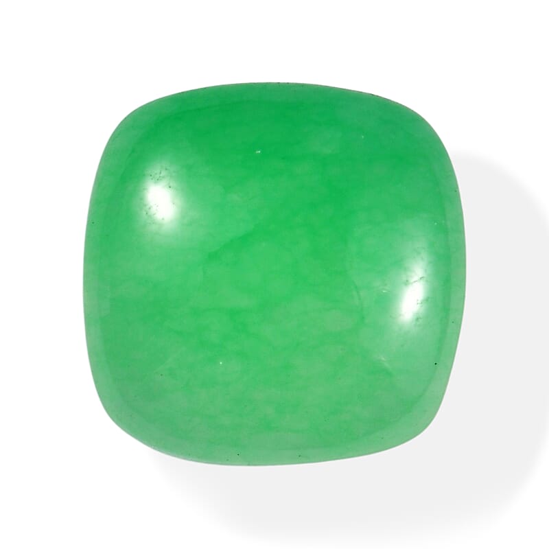 Green Jade (Cush 8X8 mm) 2.33 ctw