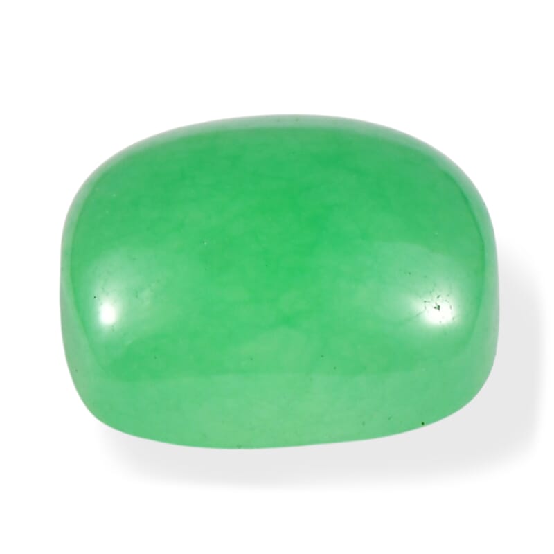 Green Jade (D) (Cush 8X8 mm) 2.33 ctw