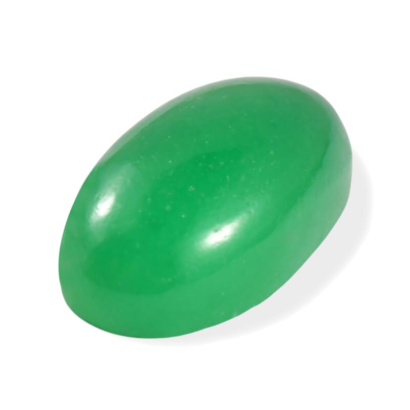 Green Jade (D) (Ovl 14x7 mm) 3.28 ctw