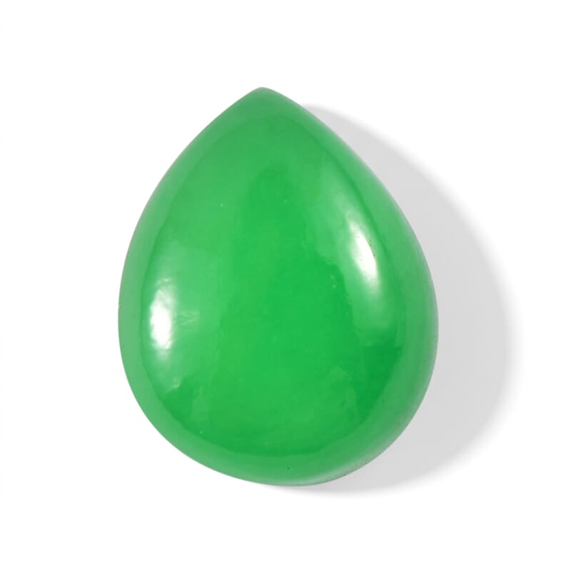Green Jade (D) (Pear 10x8 mm) 2.04 ctw
