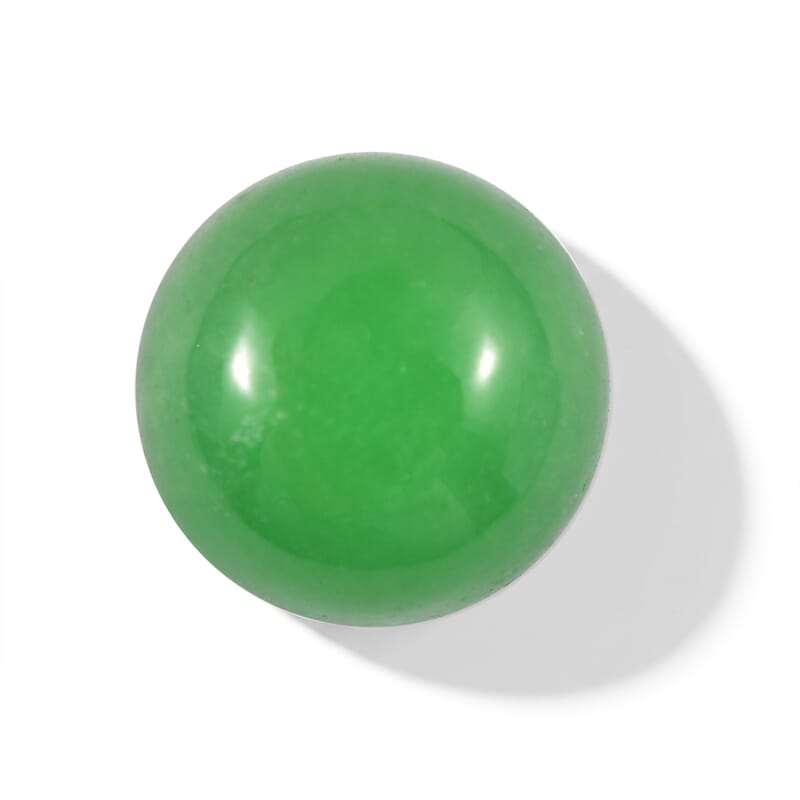 Green Jade (D) (Rnd 10 mm) 2.89 ctw
