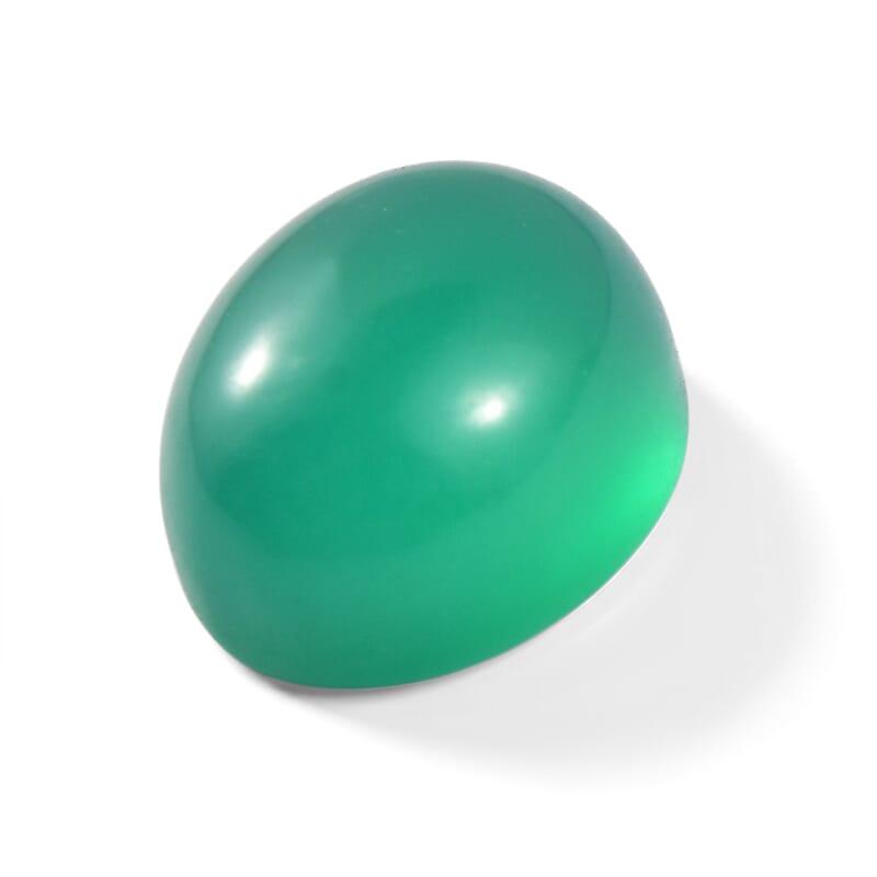 Green Onyx (Ovl 10x8 mm) 2.45 ctw