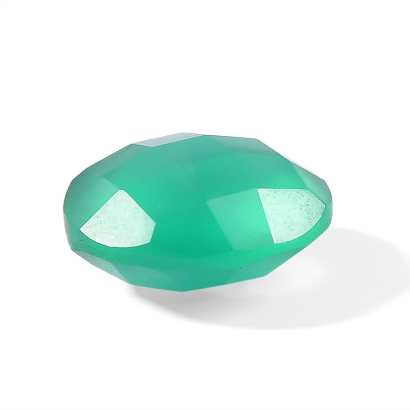 Green Onyx (Rnd 10 mm) 2.82 ctw