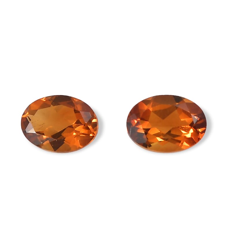 Santa Ana Madeira Citrine Set of 2 (Ovl 7x5 mm) 1.10 ctw